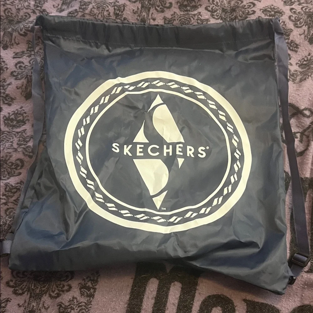 🔥Skechers blue Drawstring Backpack - Picture 1 of 5